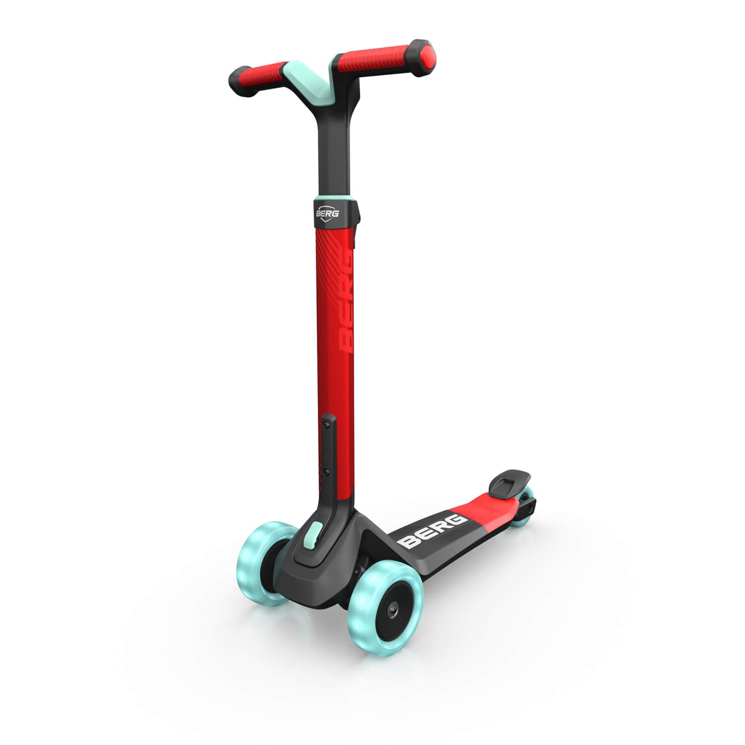 Berg Nexo Scooter mit mit LED Reifen